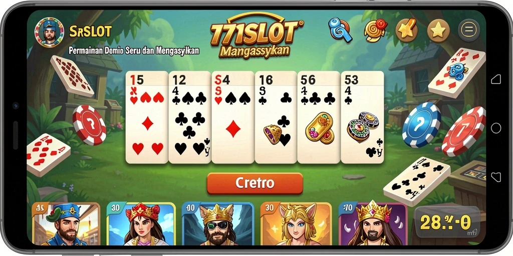 Screenshot gameplay seru dari permainan Domino 171SLOT.