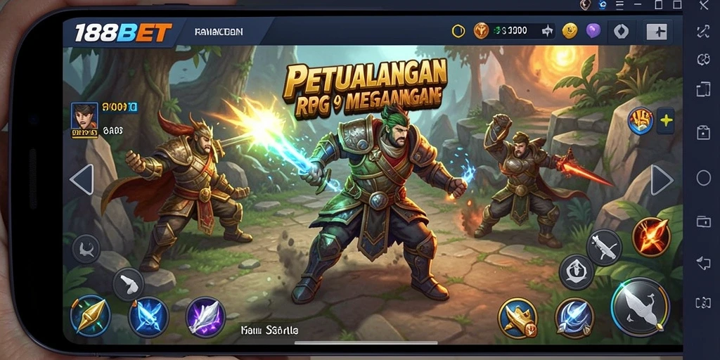 Screenshot 188BET menampilkan gameplay RPG yang mendalam dan menarik.