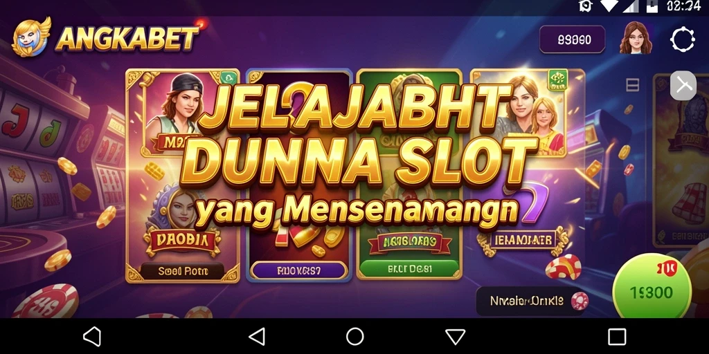 Menggambarkan gameplay seru dan fitur menarik di ANGKABET.