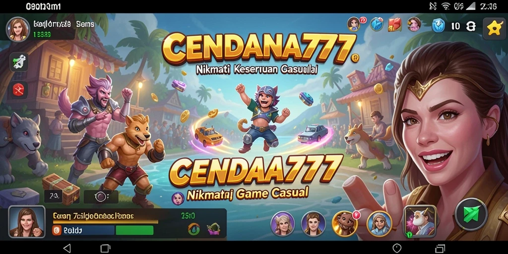 Tampilan screenshot utama CENDANA777 menampilkan gameplay yang menghibur.