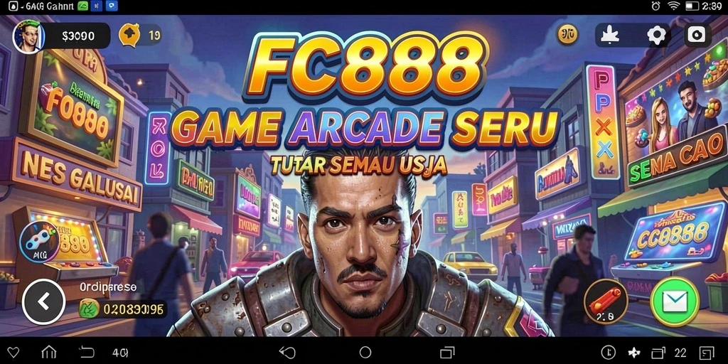 Tangkapan layar gameplay FC888 yang penuh aksi dan tantangan.