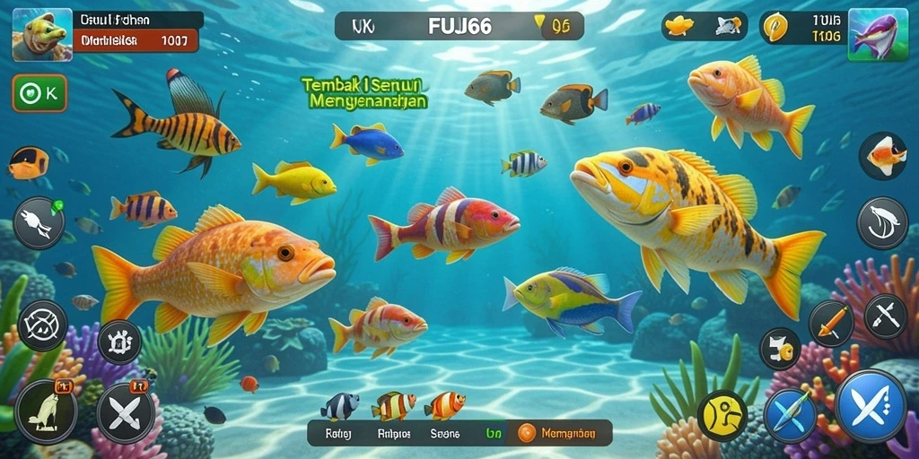 Tangkapan ikan yang menantang di FUJI66 dengan grafis yang menakjubkan.