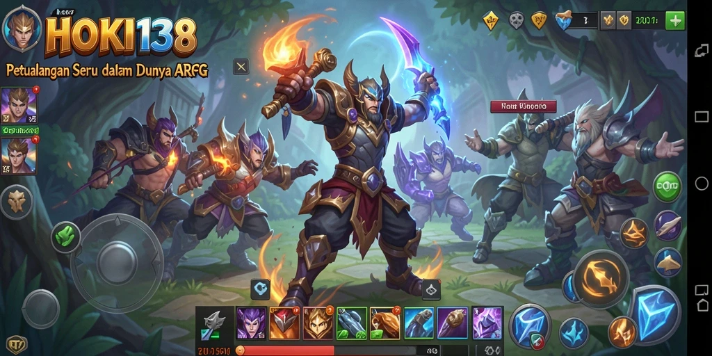 Tampilan gameplay HOKI138 yang seru dan penuh aksi.