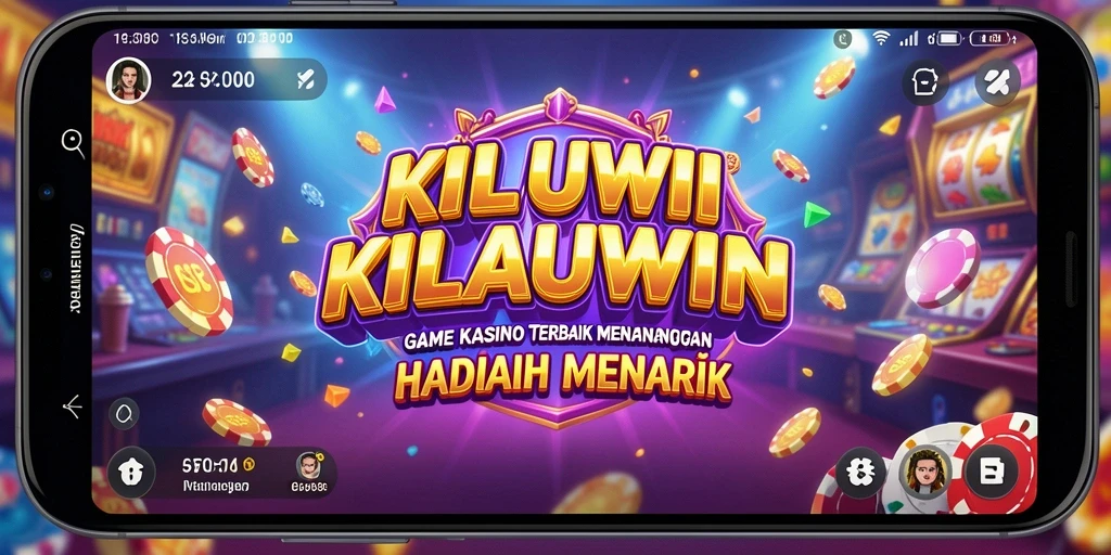 Tampilan gameplay menarik KILAUWIN yang penuh warna.