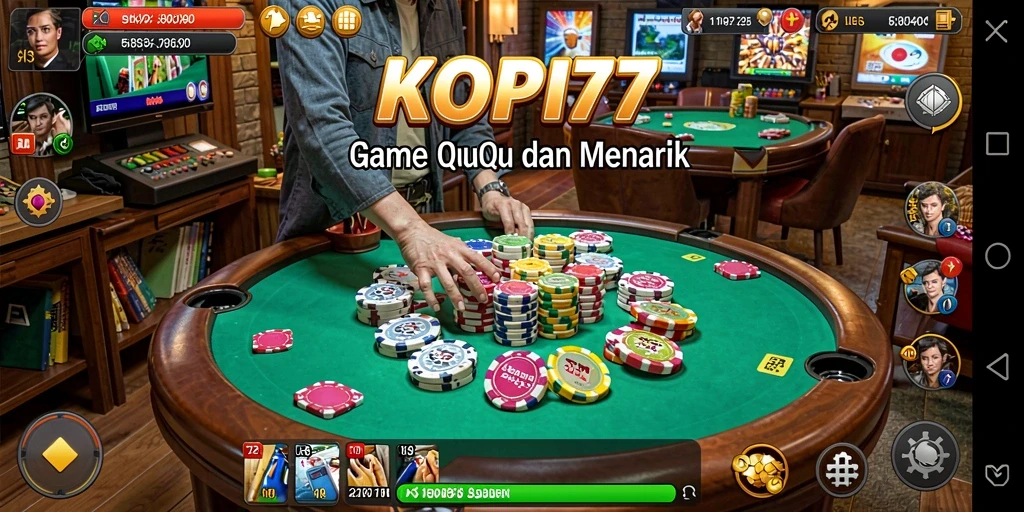 Tampilan gameplay seru dari KOPI77 yang menegangkan.