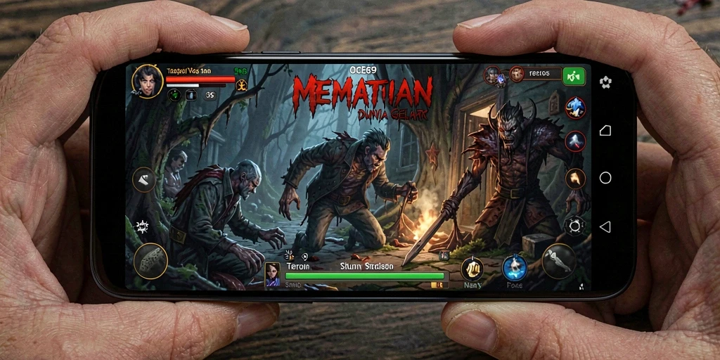 Gameplay OCE69 yang menegangkan dengan atmosfer Horror yang kuat.