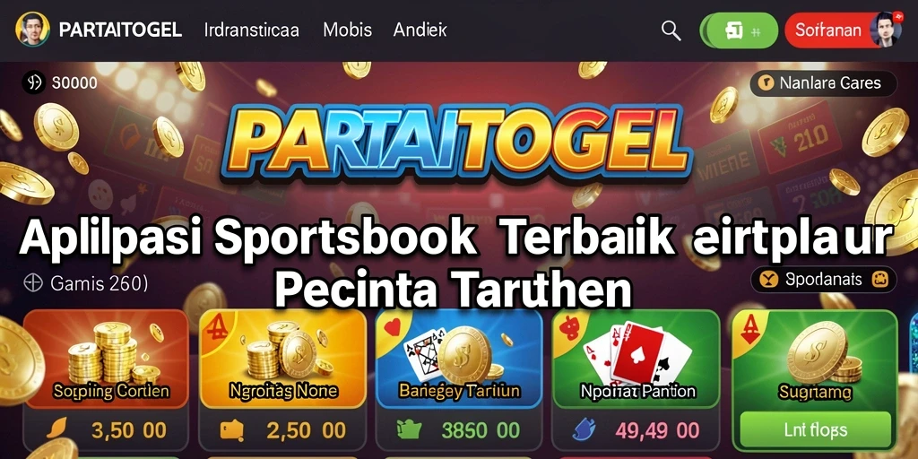 Tampilan gameplay menarik dari PARTAITOGEL dalam taruhan olahraga.