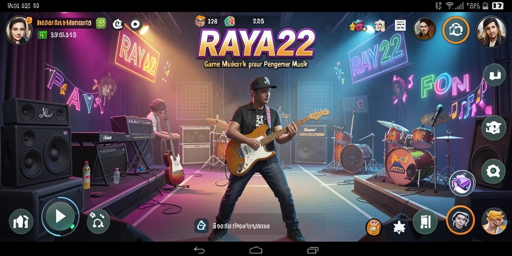 Tampilan gameplay RAYA22 yang menarik dan interaktif.