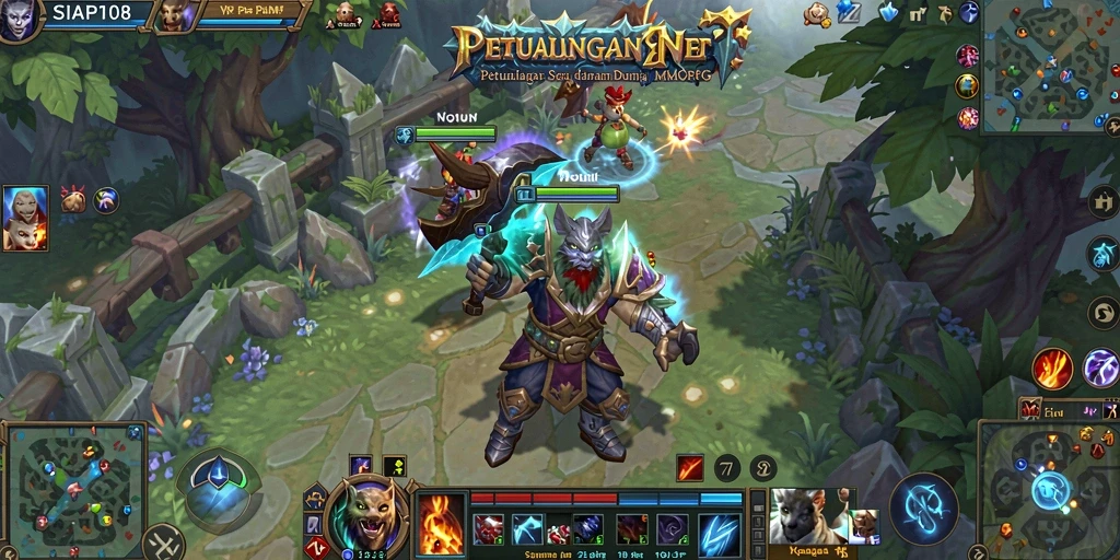 Tampilan gameplay SIAP108 yang menegangkan dan penuh warna.