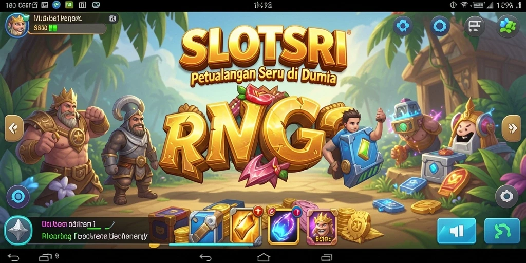 Tampilan gameplay RPG yang menarik di SLOTSRI.