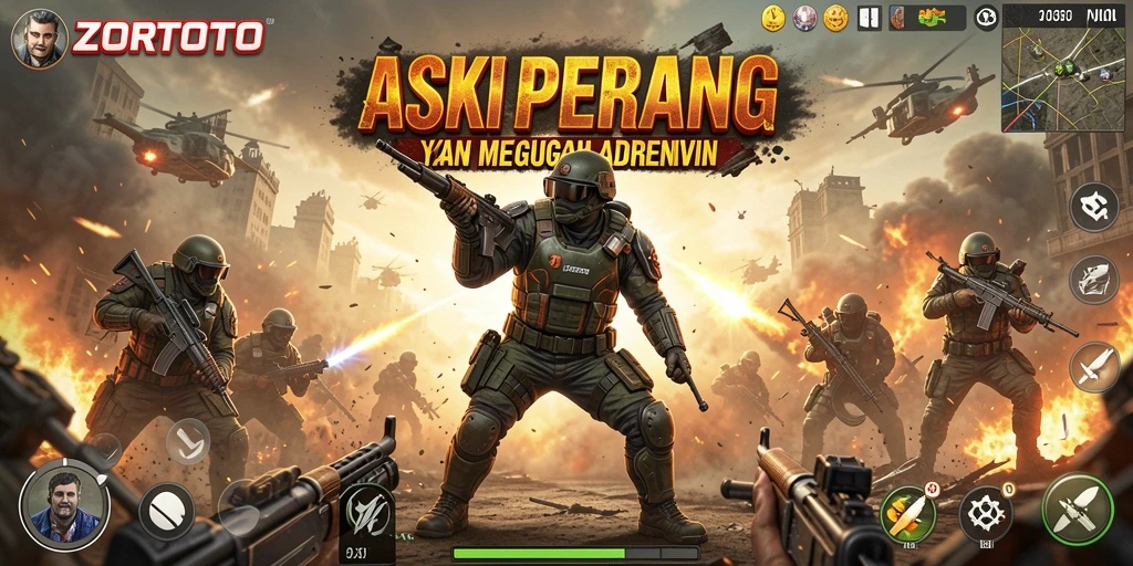 Tampilan gameplay ZORTOTO yang penuh aksi dan ketegangan.